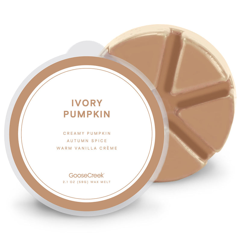 Ivory Pumpkin Wax Melt - L3UH